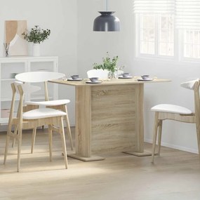 vidaXL Τραπεζαρία Sonoma Δρυς 110 x 60 x 75 cm Επεξεργασμένο ξύλο