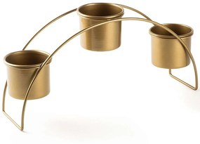 Κασπώ 247HFM1149 40x10x20cm Gold Aberto Design Metal