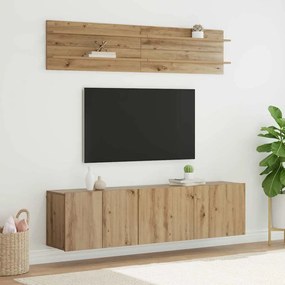 vidaXL Μονάδες TV 6 pcs artisan δρυς Επεξεργασμένο ξύλο