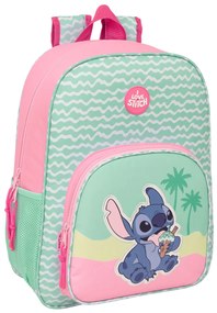 Σχολική Τσάντα Lilo &amp; Stitch Ice cream Ροζ 33 x 42 x 14 cm