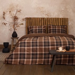 Παπλωματοθήκη Μονή (Σετ 160x240) 2 Όψεων Nima Bed Linen Madum Earth
