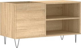 vidaXL Δισκοθήκη Sonoma Δρυς 85 x 38 x 48 εκ. από Επεξεργασμένο Ξύλο