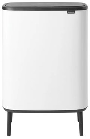 Brabantia 1001263 Κάδος Απορριμμάτων Bo Touch Hi 2x30L, White