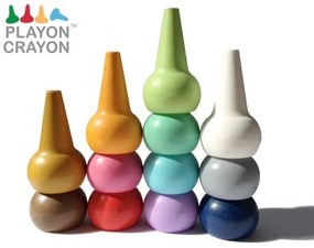 Skinky Κηρομπογιές 12Τμχ. Για Τα Μικρά Χεράκια Playon Crayon Pastel SKINK002