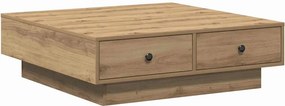 vidaXL Τραπεζάκι σαλονιού Artisan Oak 90 x 90 x 28 cm