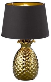 Επιτραπέζιο Φωτιστικό Pineapple χρυσό ή ασημί Φ28 Trio Lighting-R50431079-Μαύρο-Χρυσό R50431079