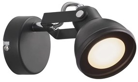 Φωτιστικό Τοίχου Aslak 45721003 18,5x10,5cm 1xGU10 35W Black Nordlux Metal