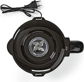 Μπλέντερ NEDIS KABL300CWT 800W με πλαστική κανάτα 1.5L και ανοξείδωτες λεπίδες σε λευκό χρώμα