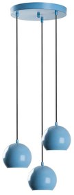 Φωτιστικό Οροφής Top 892OPV2080 Φ45x111cm 3xE27 40W Light Blue