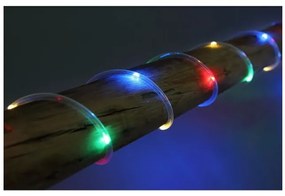 Ηλιακή Διακοσμητική Γιρλάντα 50xLED RGB 0,04W Μαύρο ΙΡ44 4,90m 33689 Globo Lighting. -33689-Μαύρο 33689
