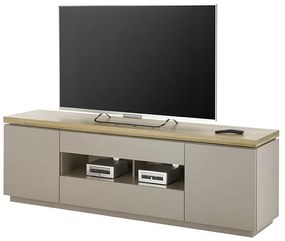 Amos Έπιπλο Τηλεόρασης Γκρι Μπεζ 173x40x57 cm