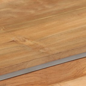 vidaXL Έπιπλο Τηλεόρασης 120x30x40 εκ. Ανακυκλωμένο Ξύλο Teak &amp; Ατσάλι