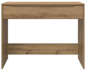 vidaXL Γραφείο με συρτάρι Τεχνίτικη Δρυς 100 x 50 x 78 εκ