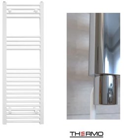 Thermo ALTO Θερμαινόμενη πετσετοκρεμάστρα από Mild Steel με ηλεκτρική λειτουργία, 120x40cm White