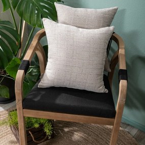 Μαξιλαροθήκη Διακοσμητική Noto 02 Beige Teoran 43X43 Cotton-Polyester