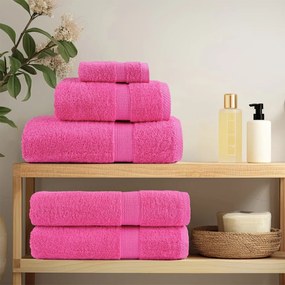 vidaXL Πετσέτες 2 pcs Ροζ 15 x 21 cm Βαμβάκι