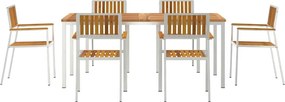 vidaXL Σετ Εξωτερικής Τραπέζης 7 pcs