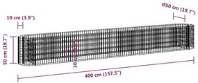 ΣΥΡΜΑΤΟΚΙΒΩΤΙΟ-ΓΛΑΣΤΡΑ ΥΠΕΡΥΨΩΜΕΝΗ 400X50X50 ΕΚ. ΓΑΛΒΑΝ. ΑΤΣΑΛΙ 152028