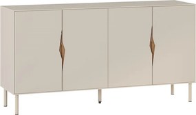 Μπουφές Marquise Megapap χρώμα sandstone 150x40x78,5εκ.