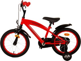 Cars 16 Inch 28 cm Boys Coaster Brake Red/Black