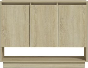 vidaXL Συρταριέρα Sonoma Δρυς 97x31x75 εκ. Επεξεργασμένο Ξύλο