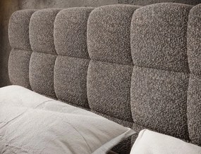 Επενδυμένο κρεβάτι Cloud-Kafe Anoixto-160 x 200