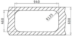 Νεροχύτης Pyramis Jumbo Twin 2B-λείο