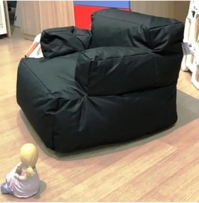 Μίνι πουφ αχλάδι παιδικός καναπές για 1 έως 8 ετών 30x30x45 cm - Μωβ