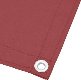 vidaXL Σήτα Μπαλκονιού Τερακότα 90x700 εκ. 100% Πολυεστέρας Oxford