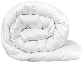 Beauty Home Παπλώματα πουπουλένια μονά (2τμχ) με Clip clap Art 4062 450gsm (300gsm+150gsm) 160x240 Λευκό