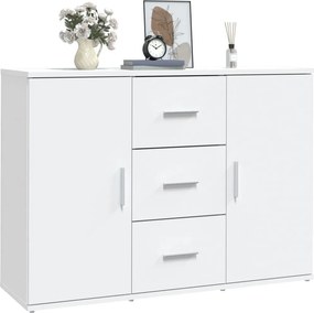 vidaXL Ντουλάπι Λευκό 91 x 29,5 x 65 εκ. από Επεξεργασμένο Ξύλο