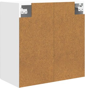 vidaXL Τοίχου Ντουλάπα Λευκό 59 x 31 x 60 εκ Επεξεργασμένο Ξύλο