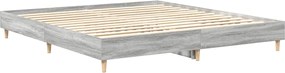 vidaXL Πλαίσιο κρεβατιού χωρίς στρώμα 160x200 εκ. Επεξεργασμένο Ξύλο