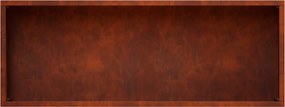 vidaXL Γλάστρα Κήπου 2 τμχ. Σκ rusty 80 x 20 x 49 εκ