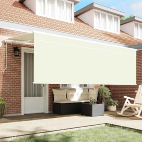 vidaXL Σκηνίτσα Αναδιπλούμενη Κρεμ 400 x 200 cm