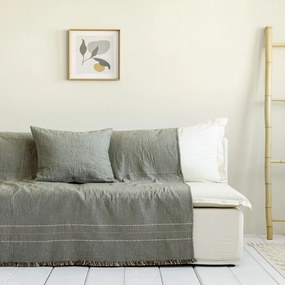 Ριχτάρι Azura Khaki Nima Διθέσιο 180x240cm Βαμβάκι-Πολυέστερ