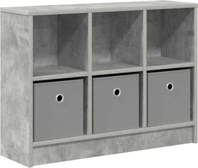 vidaXL Πλαϊνό γραφείο Σκυρόδεμα Γκρι 73,5 x 22,5 x 53,5 εκ