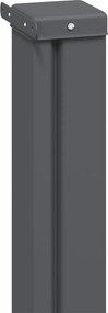 vidaXL Ανακλινόμενος Πλευρικός Απλώστρα 120 x 300 cm