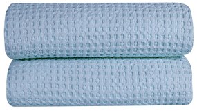 Κουβέρτα Πικέ Υπέρδιπλη (230x250) Kentia Loft Illusion Γαλάζιο