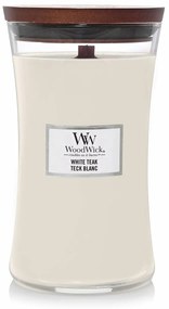 Αρωματικό Κερί Woodwick Core Large White Teak 609 g