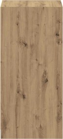 vidaXL Ντουλάπι με ράφι με αποθήκευση Artisan Oak 41 x 48 x 102 εκ
