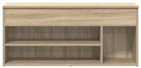 ΠΑΓΚΟΣ ΠΑΠΟΥΤΣΙΩΝ  SONOMA OAK 102X30,5X45 CM ΚΑΤΑΣΚΕΥΑΣΜΕΝΟ ΞΥΛΟ 859138