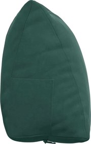vidaXL Μαξιλάρι Πλάτης Σκούρο Πράσινο 60 x 50 x 20 cm