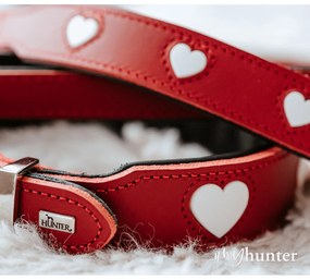Κολλάρο Σκύλου Hunter Love XS/S 30-34 cm Rojo/Blanco