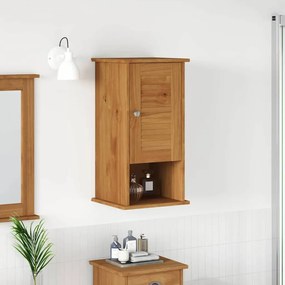 vidaXL Τοίχου Ντουλάπα Μπάνιου VIGO καφέ μελί 37 x 34 x 71.5 εκ.