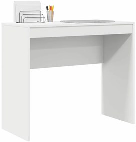 vidaXL Γραφείο Λευκό 90 x 40 x 76 εκ. Επεξεργασμένο ξύλο