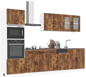 vidaXL Σετ Ντουλάπια Κουζίνας 7 Τεμαχίων Kalmar Επεξεργασμένο Ξύλο