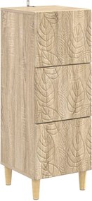 vidaXL Ντουλάπι με Συρτάρια 33 x 34,5 x 90 εκ Επεξεργασμένο Ξύλο