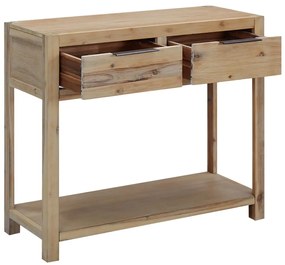vidaXL Τραπέζι Κονσόλα 82 x 33 x 73 εκ. από Μασίφ Ξύλο Ακακίας