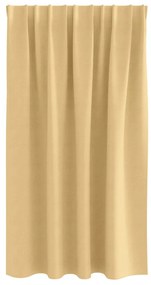 vidaXL Κουρτίνες με κουρτίνες 2 pcs Μπεζ 140x140cm Πολυεστέρας